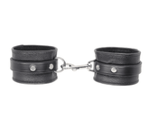 Love In Leather Soft Grained Leather Wrist Cuffs Default Title Cuffs And Restraints